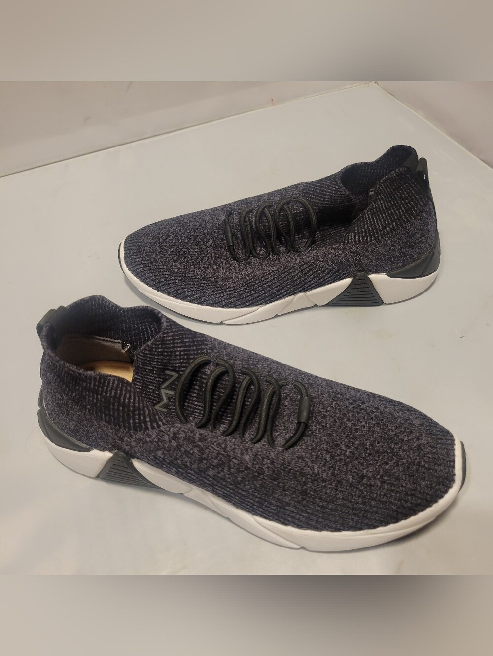 Men MARK NASON A-Line Asher Athletic Slip Sneakers iSize 9.5 Black